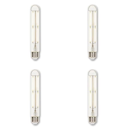 Westinghouse Bulb LED Dimmablemble 4.5W 120V T9 Spc-Lighty Filament 2700K Clear E26 Med Bs, 4PK 4518420